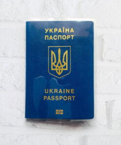Alternative view of Обкладинка на паспорт книжечку (прозора, з кишеньками)