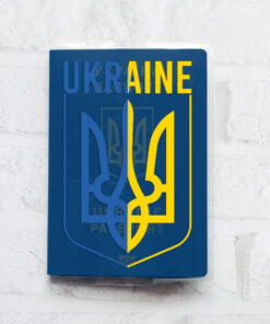 Alternative view of Обкладинка на паспорт книжечку Тризуб Україна (патріотичний принт 254)