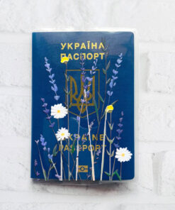 Alternative view of Обкладинка на паспорт книжечку Польові квіти (принт 270)