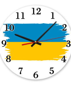 Годинник настінний Прапор України