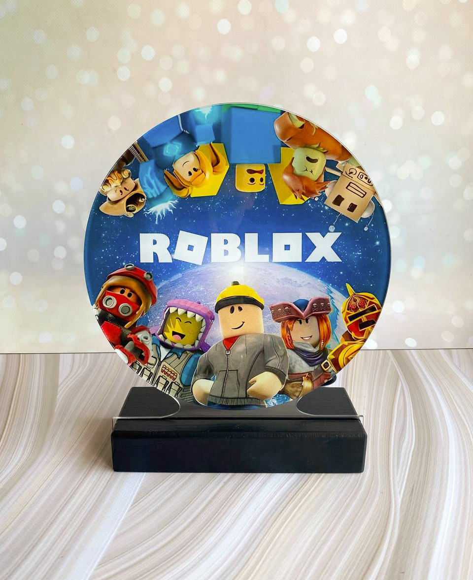 Дитячий нічник Роблокс Roblox на чорній основі (дизайн 28.5) - Зображення 2