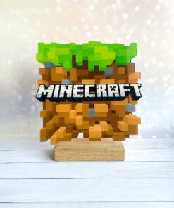 Дитячий нічник Куб Майнкрафт Minecraft
