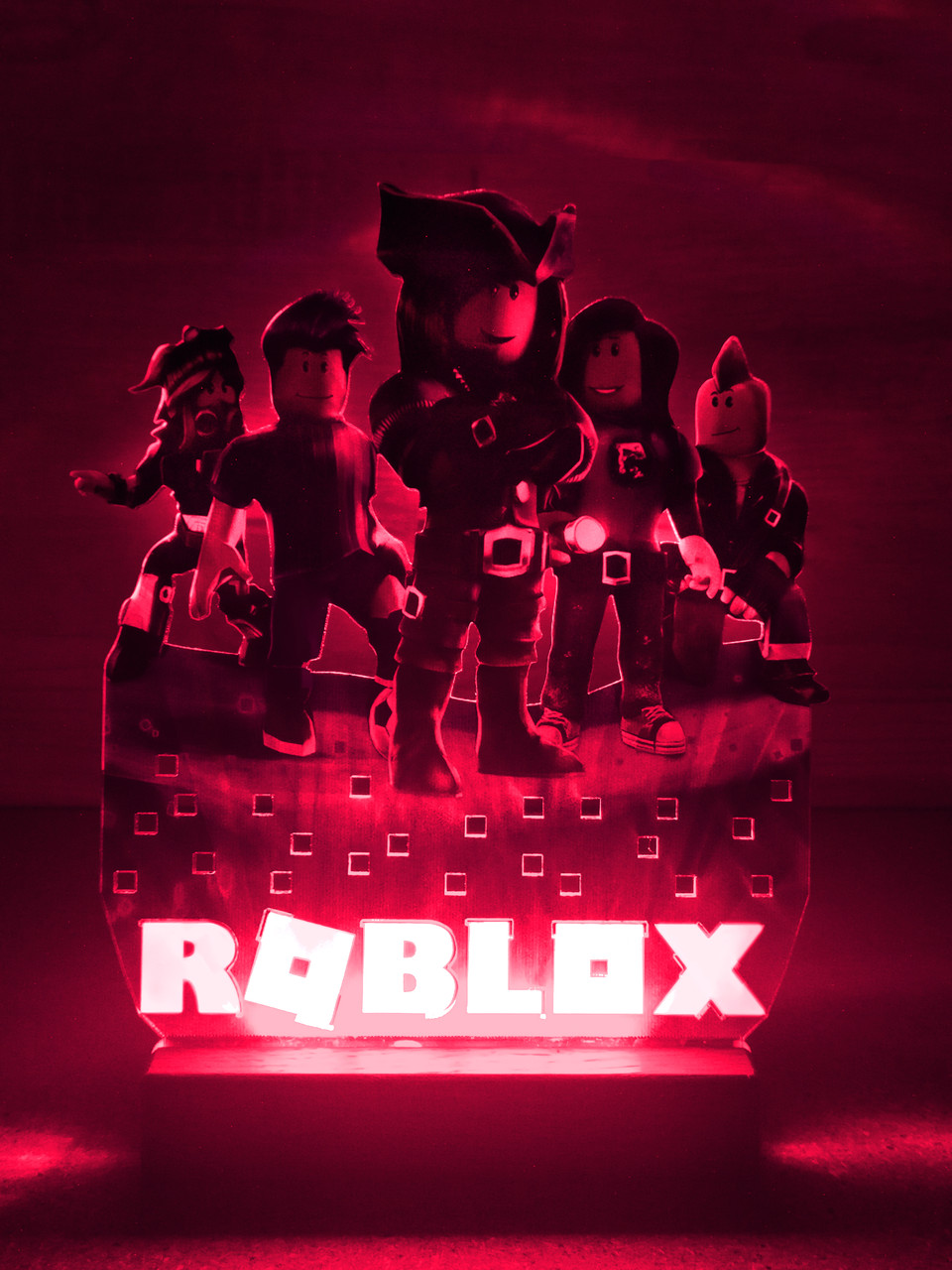 Переносний дитячий нічник Роблокс Roblox з USB роз'ємом (дизайн 17) - Зображення 5