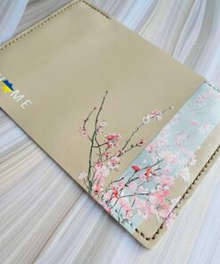 Alternative view of Шкіряна обкладинка на паспорт книжку Бежева (принт 286)