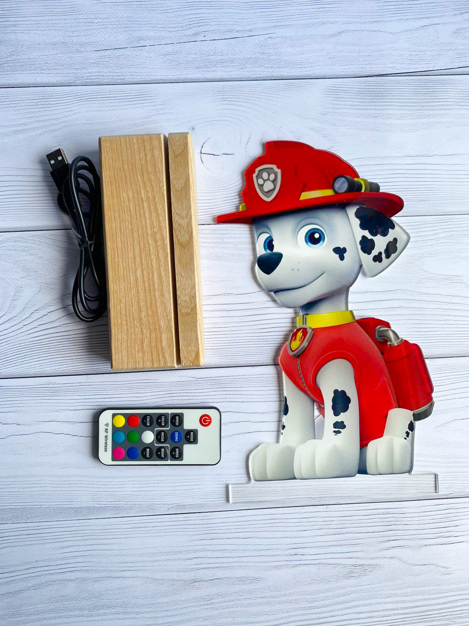 Переносний дитячий нічничок Маршал з USB роз'ємом - Зображення 9