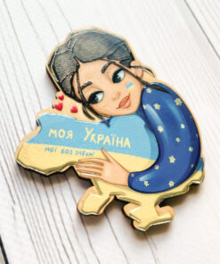 Alternative view of Магнітик Моя Україна (патріотичний принт 2)