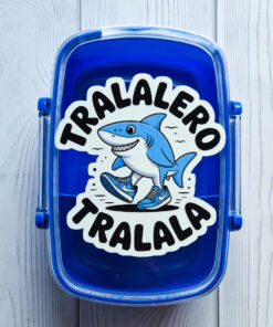 Alternative view of Ланч бокс дитячий Акула Тралалеро Тралала Tralalero Tralala 800 мл (дизайн 55)