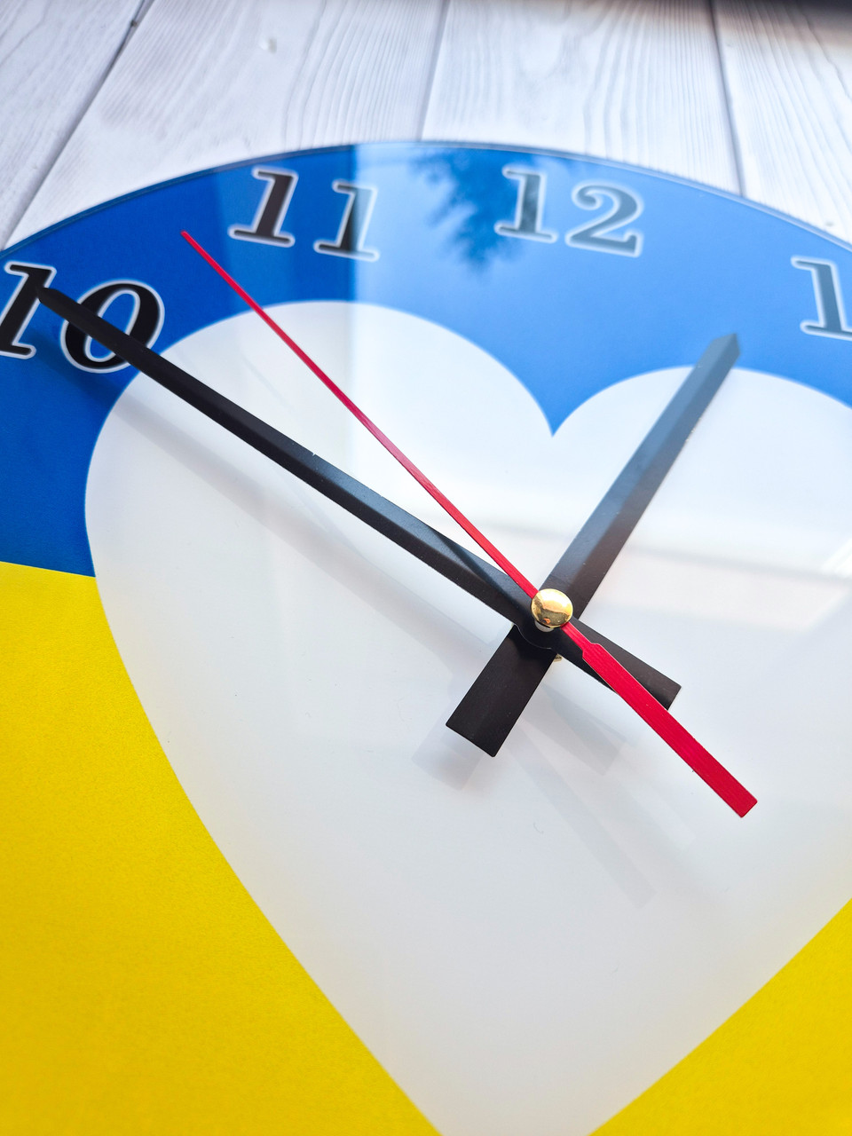 Годинник настінний Україна. Серце - Зображення 6