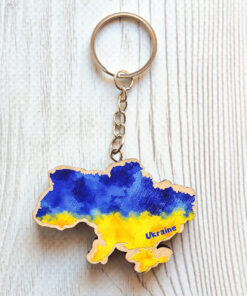 Брелок Україна (принт b_005)