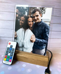 Alternative view of Ваша фотографія з підсвіткою та дистанційним пультом керування (2 в 1)