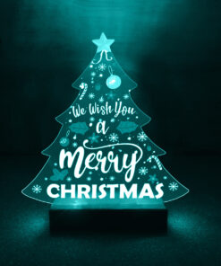 Alternative view of Новорічний нічник Ялинка Merry Christmas (дизайн 36.2)