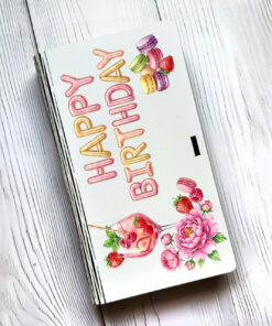 Коробочка для грошей Happy Birthday (принт 10)